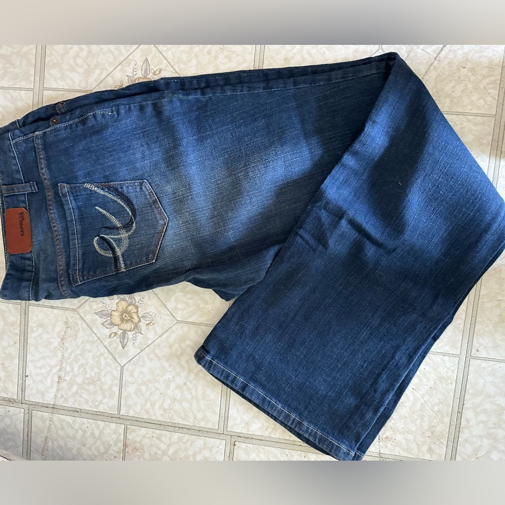 Express blue denim size 12 pants